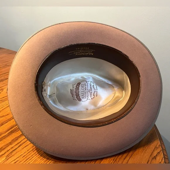 Vintage Mallory Durafelt Premier Fedora Hat